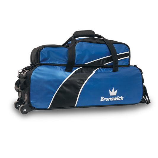 Brunswick Edge Triple Tote B/B - W/ Pouch