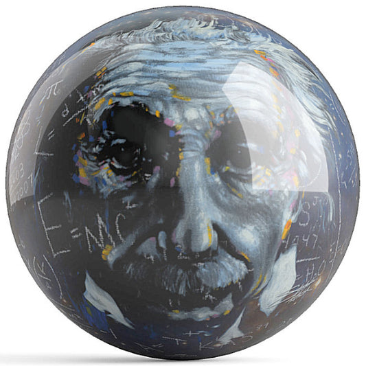 Einstein by Get Down Art OTB Bowling Ball
