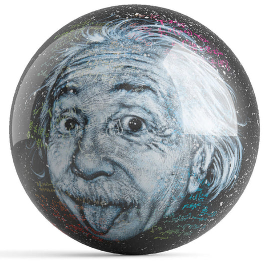 Einstein Playful Brilliance by Get Down Art OTB Bowling Ball
