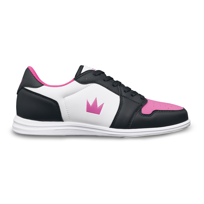 Brunswick Lady Fanatic Black / Pink Bowling Shoe