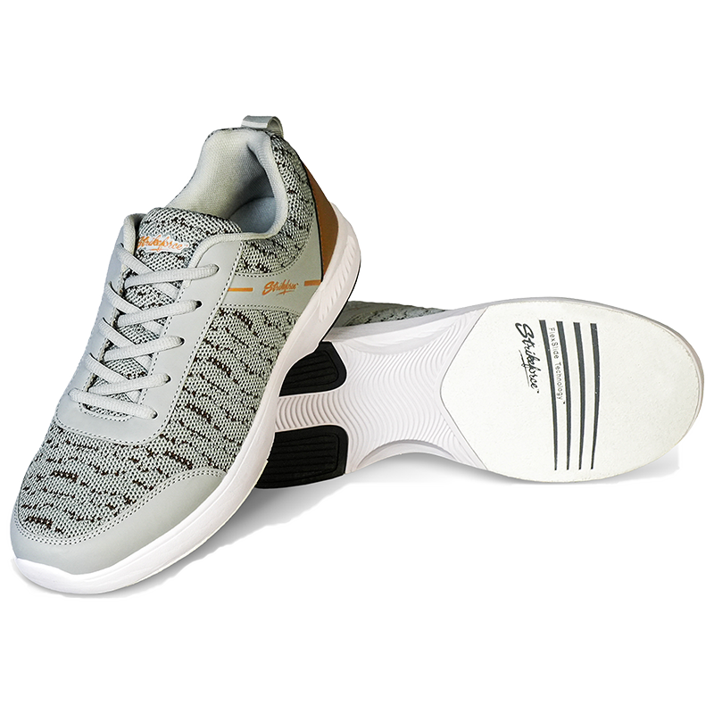 KR Strikeforce Flyer Mesh Lite Grey/Tan Mens Bowling Shoe