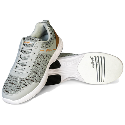 KR Strikeforce Flyer Mesh Lite Grey/Tan Mens Bowling Shoe