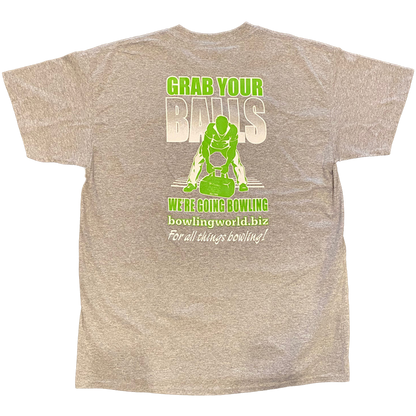 'Grab Your Balls' Tee - Grey