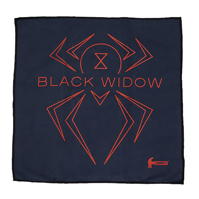 Hammer Black Widow Micro Suede Towel - Navy