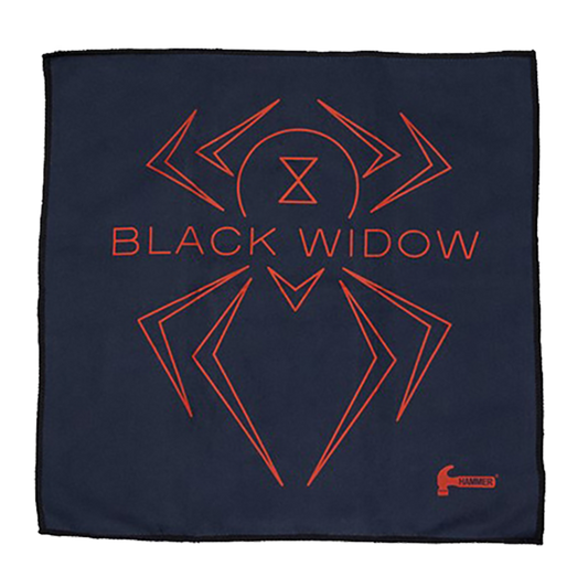 Hammer Black Widow Micro Suede Towel - Navy