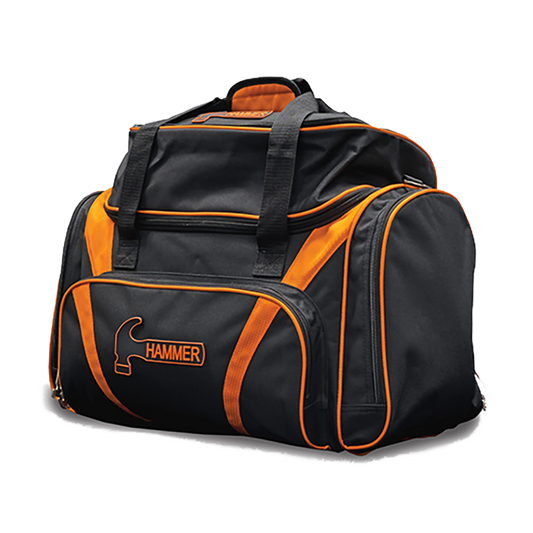 Hammer Premium Deluxe Double Tote - Black/Orange