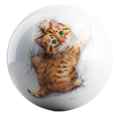 Hang on Kitty by Kayomi Harai OTB Bowling Ball