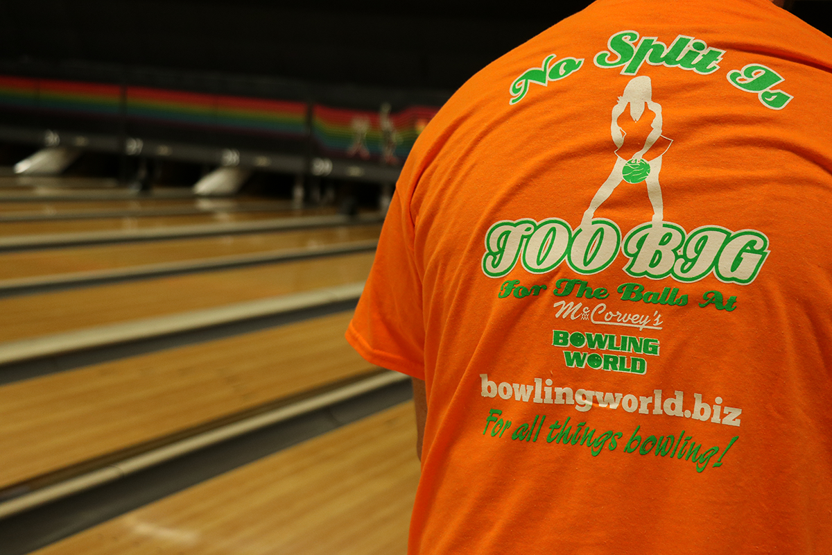 'No Split Too Big' Tee - Orange