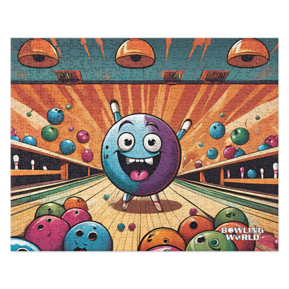 Bowling World 520 Piece Jigsaw Puzzle