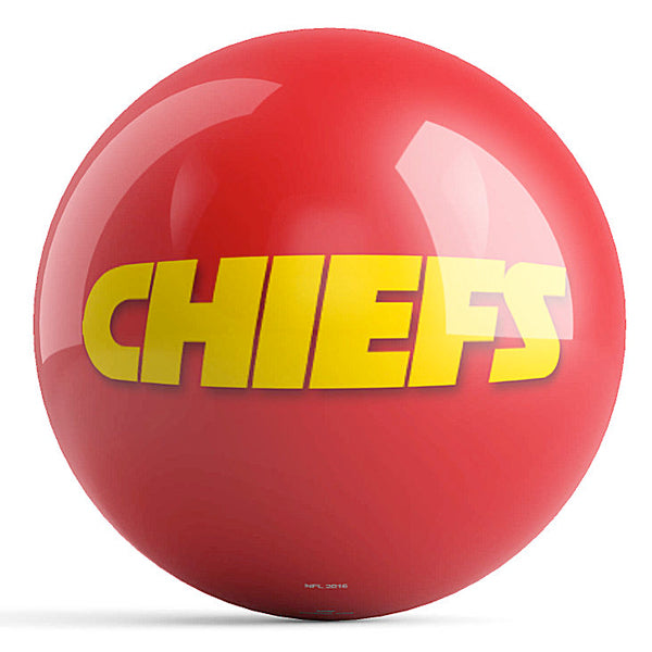 NFL - Kansas City Chiefs OTB Logo Bowling Ball