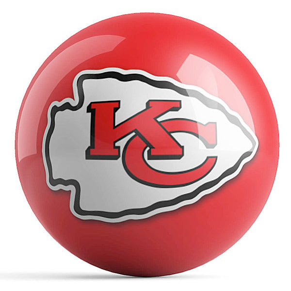 NFL - Kansas City Chiefs OTB Logo Bowling Ball