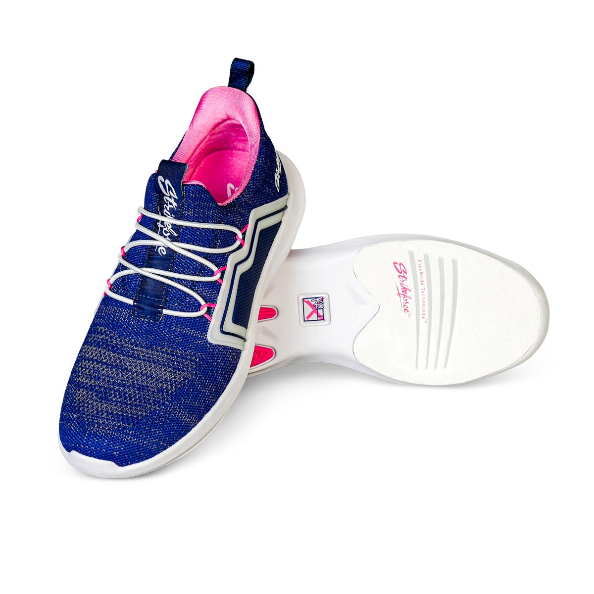 KR Strikeforce Milan Navy / Pink Womens Bowling Shoe