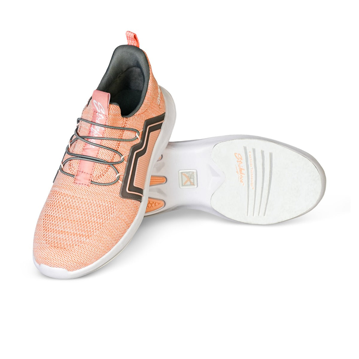 KR Strikeforce Milan Coral / Grey Womens Bowling Shoe