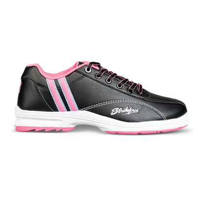 KR/S Starr Black/Pink/Blue Right Hand Womens Bowling Shoe