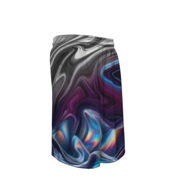 Bowlifi Liquid Marble Basketball Shorts
