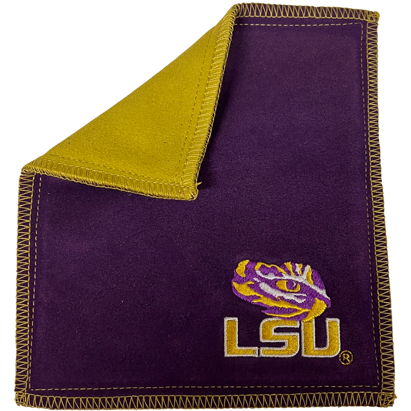 LSU Tigers Shammy Leather Pad