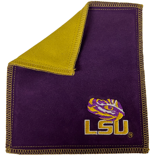 LSU Tigers Shammy Leather Pad