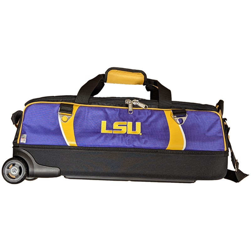 LSU Slim Triple Tote - No Shoes