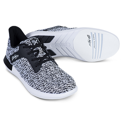 Kr Strikeforce Lux White/Black Women's Bowling Shoes