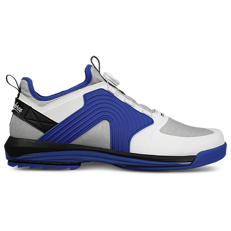 KR Strikeforce Maverick FT White/Blue Right Handed Mens Bowling Shoe