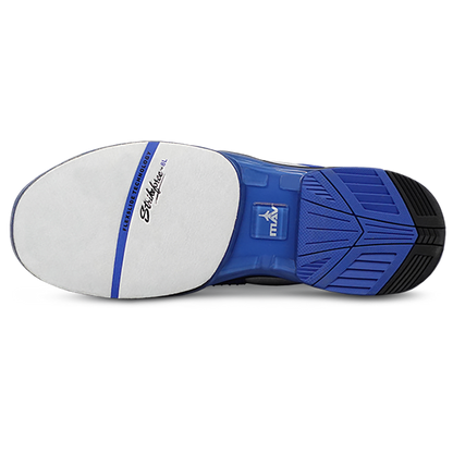 KR Strikeforce Maverick FT White/Blue Right Handed Mens Bowling Shoe