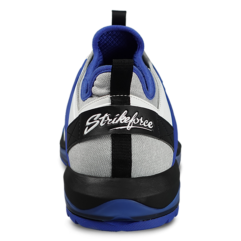 KR Strikeforce Maverick FT White/Blue Right Handed Mens Bowling Shoe