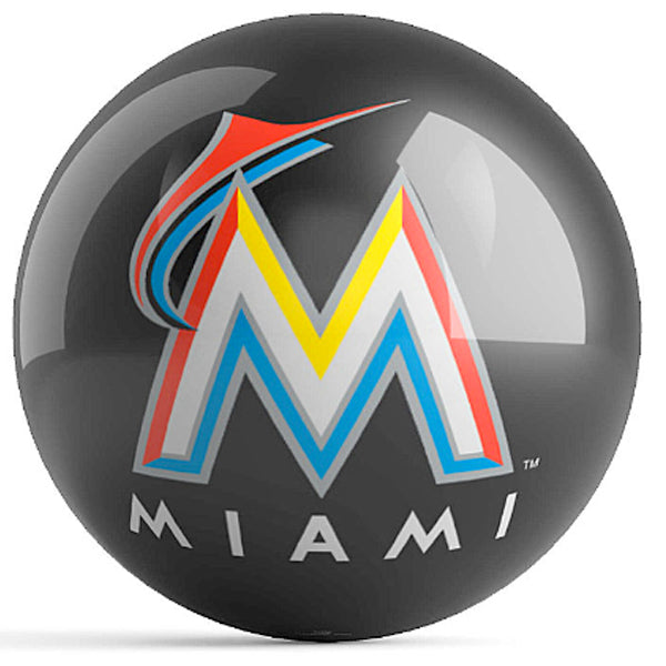 MLB - Miami Marlins OTB Logo Bowling Ball