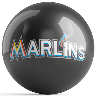 MLB - Miami Marlins OTB Logo Bowling Ball