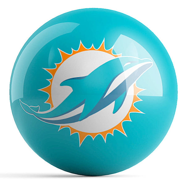 NFL - Miami Dolphins OTB Logo Bowling Ball