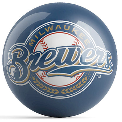 MLB - Milwaukee Brewers OTB Logo Bowling Ball