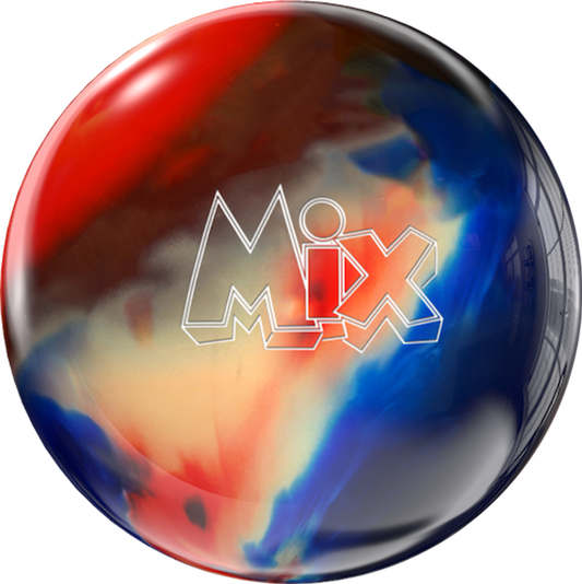 Storm Mix Red/White/Navy Bowling Ball