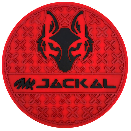 Motiv Grip Disk Shammy Jackal - Red/Black