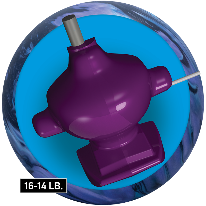 Radical Outer Limits Solid Bowling Ball