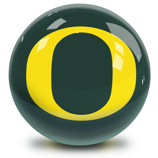 NCAA - University of Oregon OTB Logo Bowling Ball