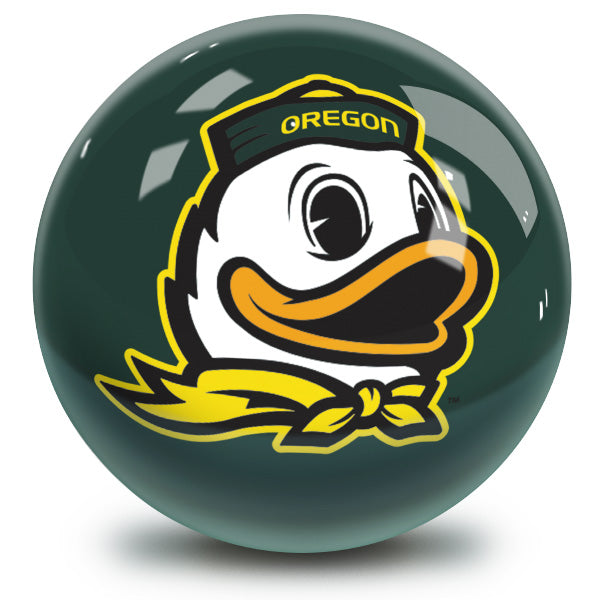 NCAA - University of Oregon OTB Logo Bowling Ball