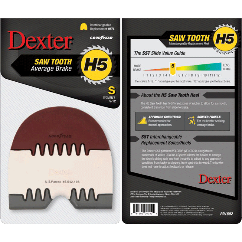 Dexter SST Saw Tooth Heel (H5)