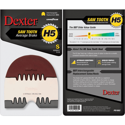 Dexter SST Saw Tooth Heel (H5)