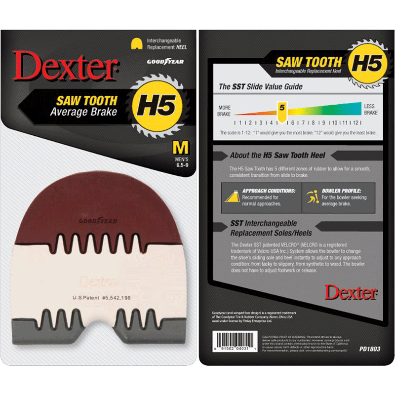 Dexter SST Saw Tooth Heel (H5)