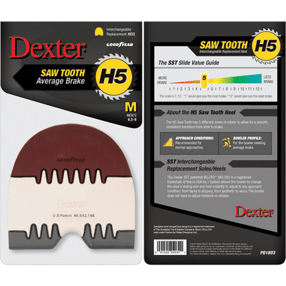 Dexter SST Saw Tooth Heel (H5)