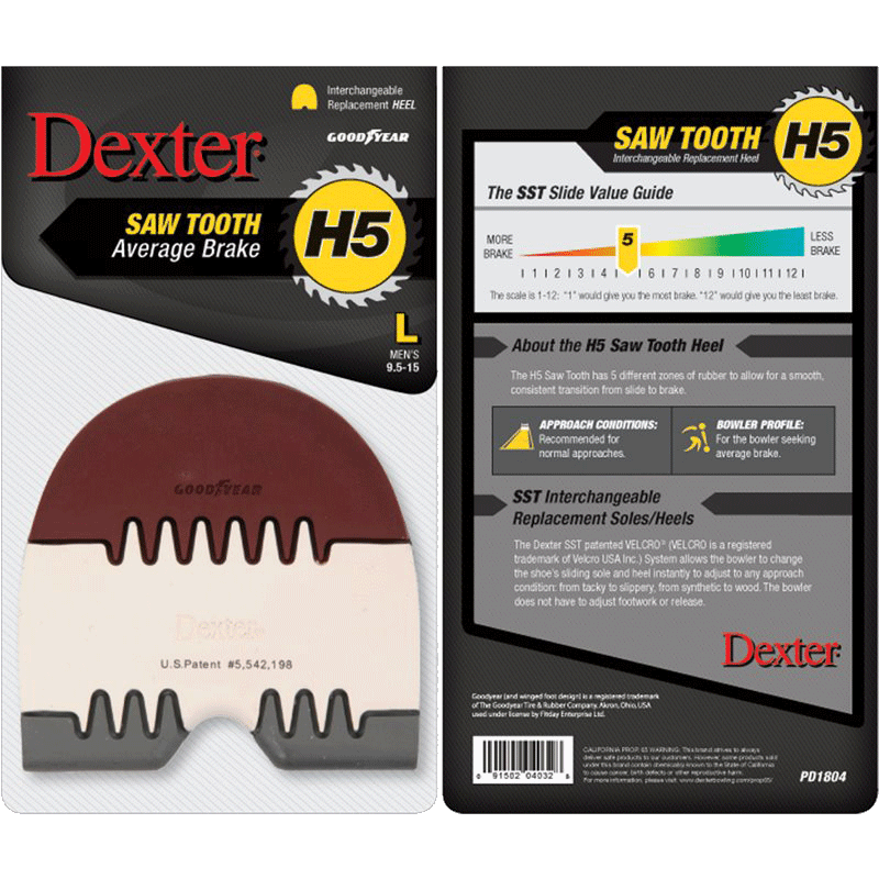 Dexter SST Saw Tooth Heel (H5)