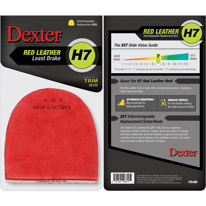 Dexter SST H7 Red Leather Heel