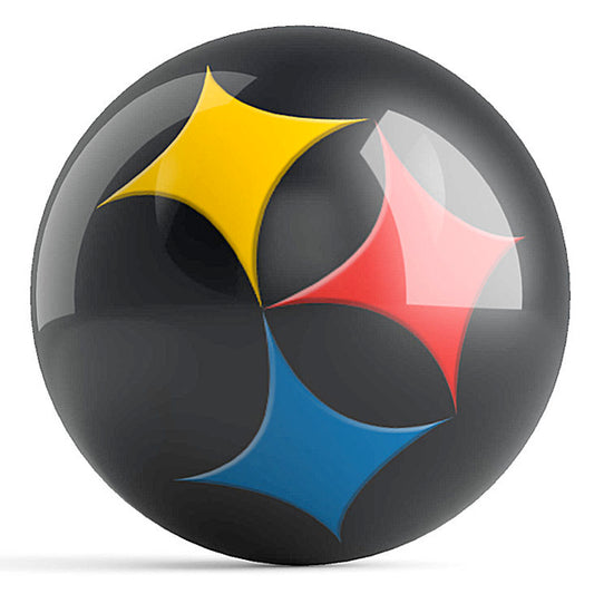 NFL - Pittsburgh Steelers OTB Logo Bowling Ball