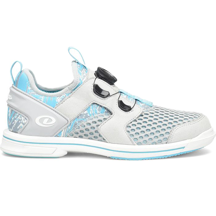 Dexter Pro BOA Light Grey/Blue Womens Bowling Shoe