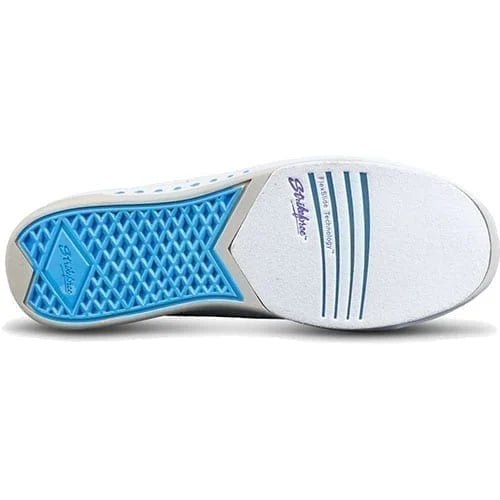 KR Strikeforce Gem White/Blue Womens Bowling Shoe