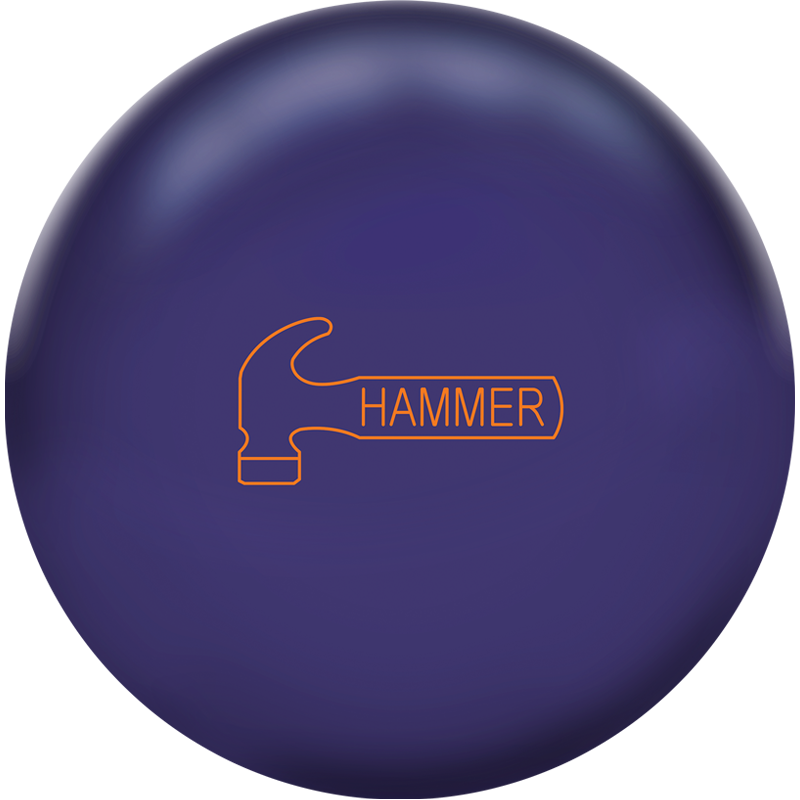 Hammer Purple Solid Reactive Bowling Ball