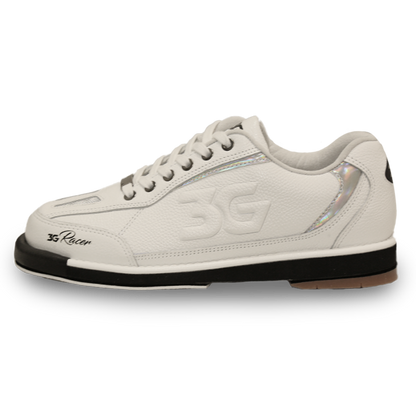 3G Racer White / Holo Mens Right Handed Bowling Shoe