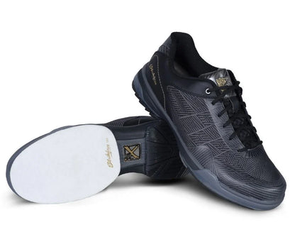 KR Strikeforce Rage Black/Gunmetal Right Hand Mens Bowling Shoe