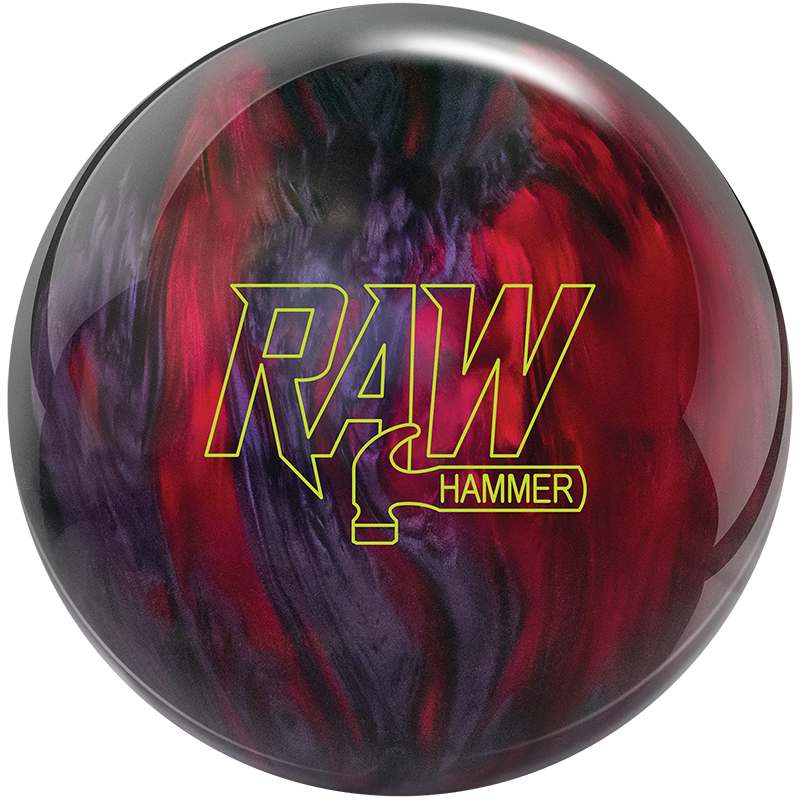 Hammer Raw Hybrid Red / Smoke / Black Bowling Ball