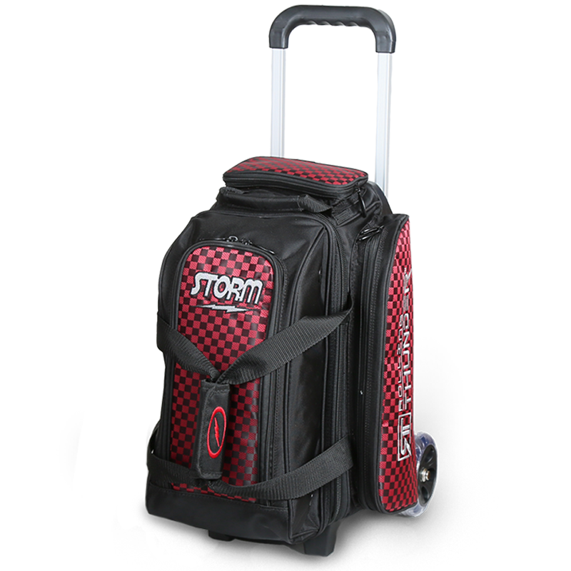 Storm Rolling Thunder Double Roller - Black / Checkered Red