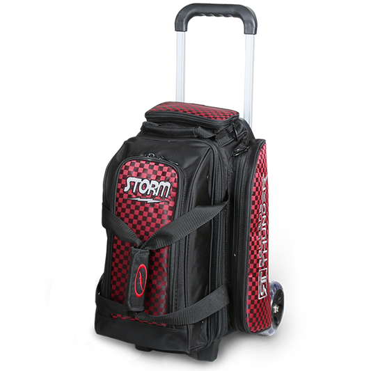 Storm Rolling Thunder Double Roller - Black / Checkered Red